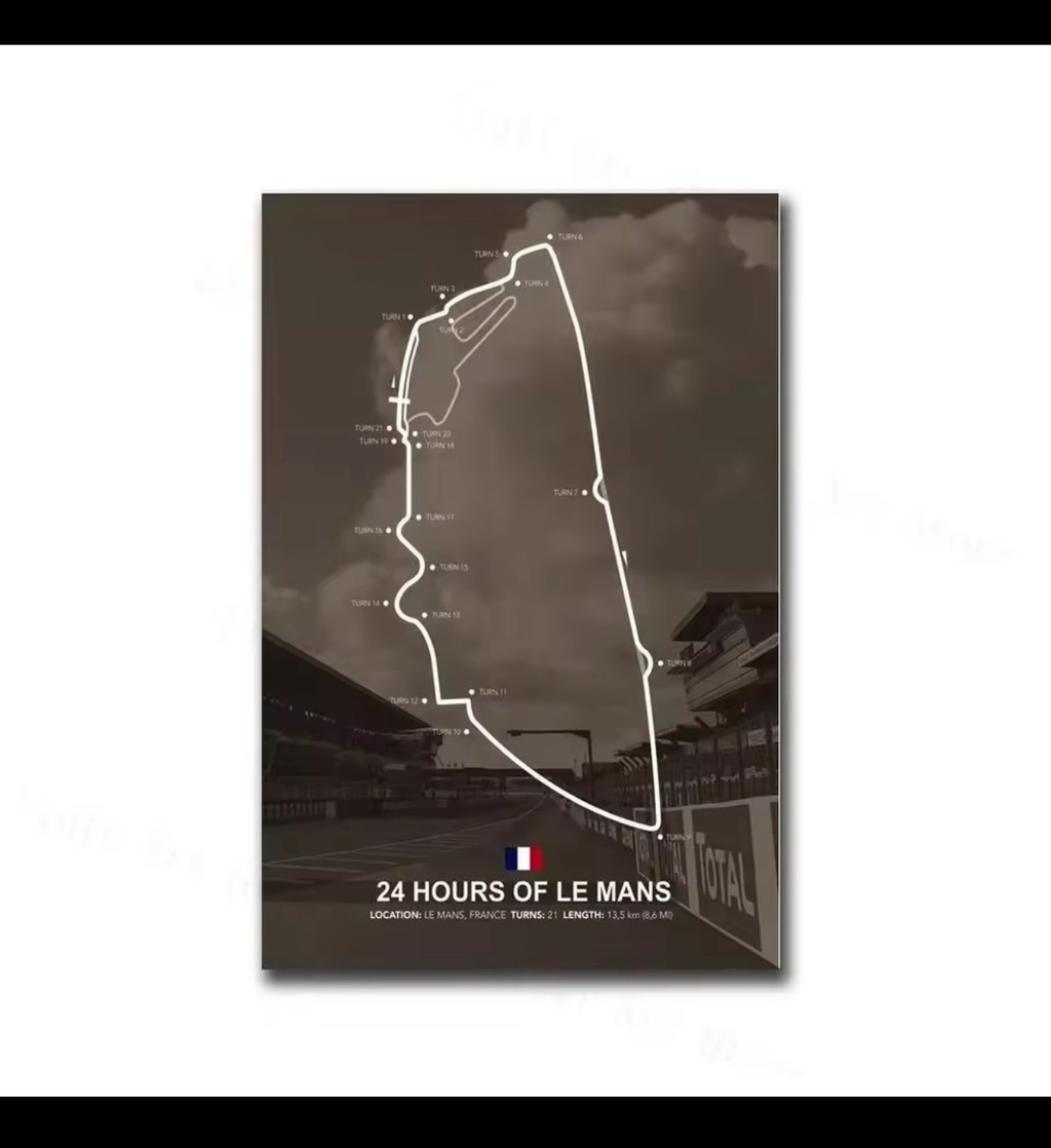 24 Hours of Le Mans Poster