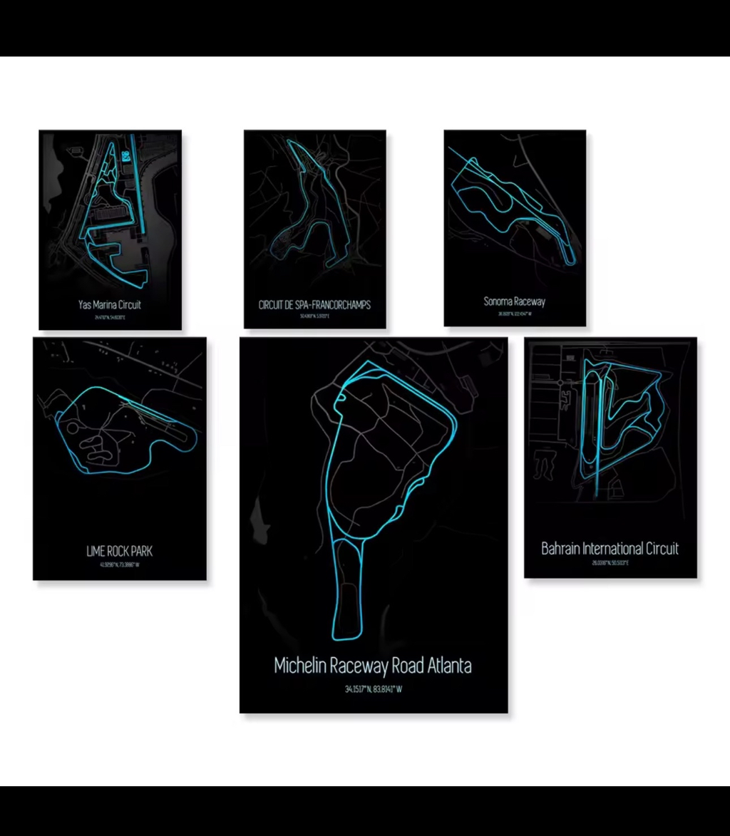 Circuit of the Americas Poster