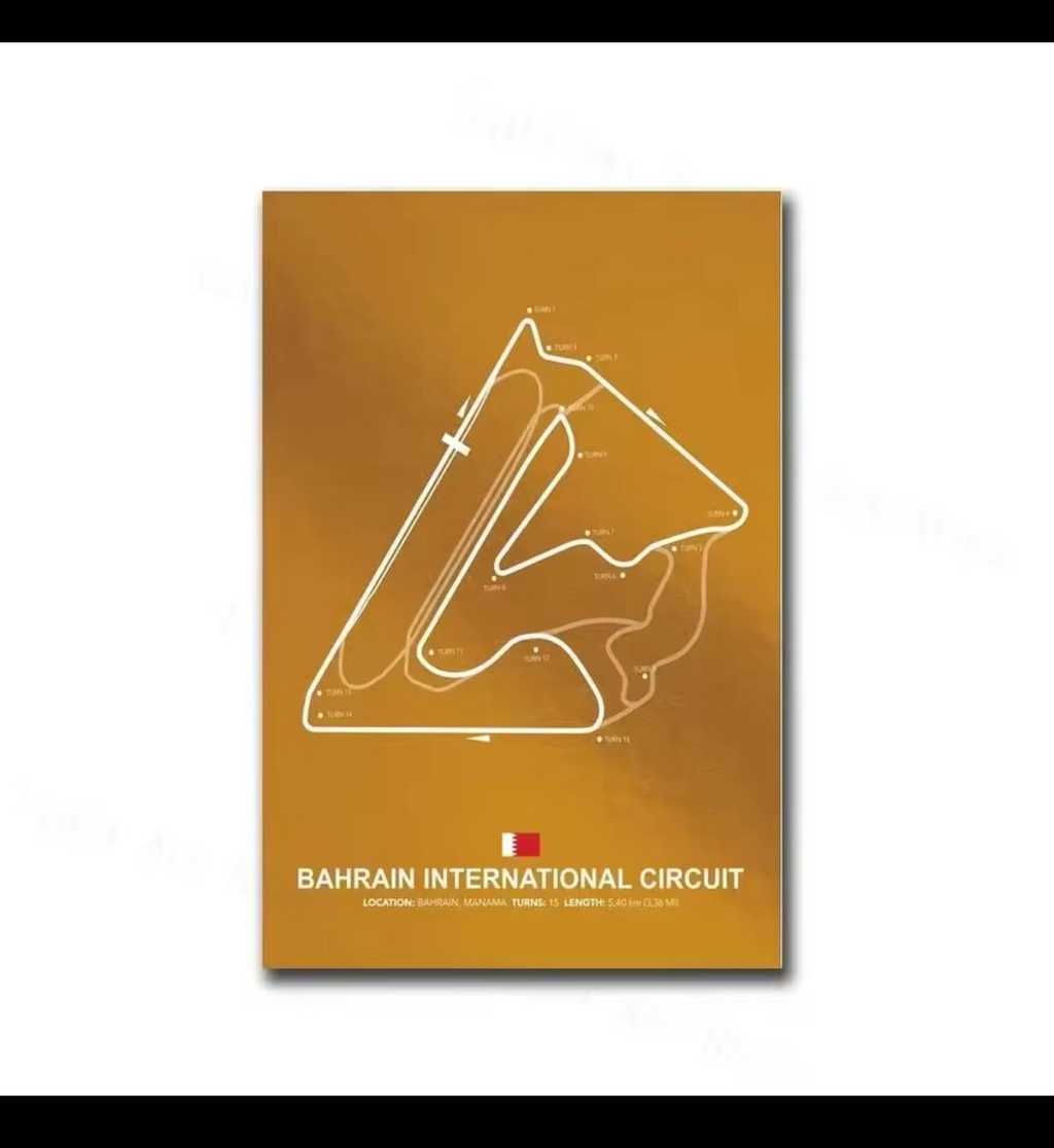 Bahrain International Circuit Poster