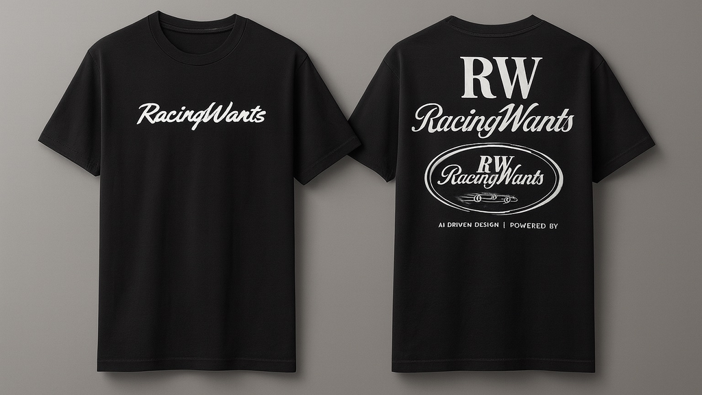 RW “Signature Oval” Tee – Black Edition