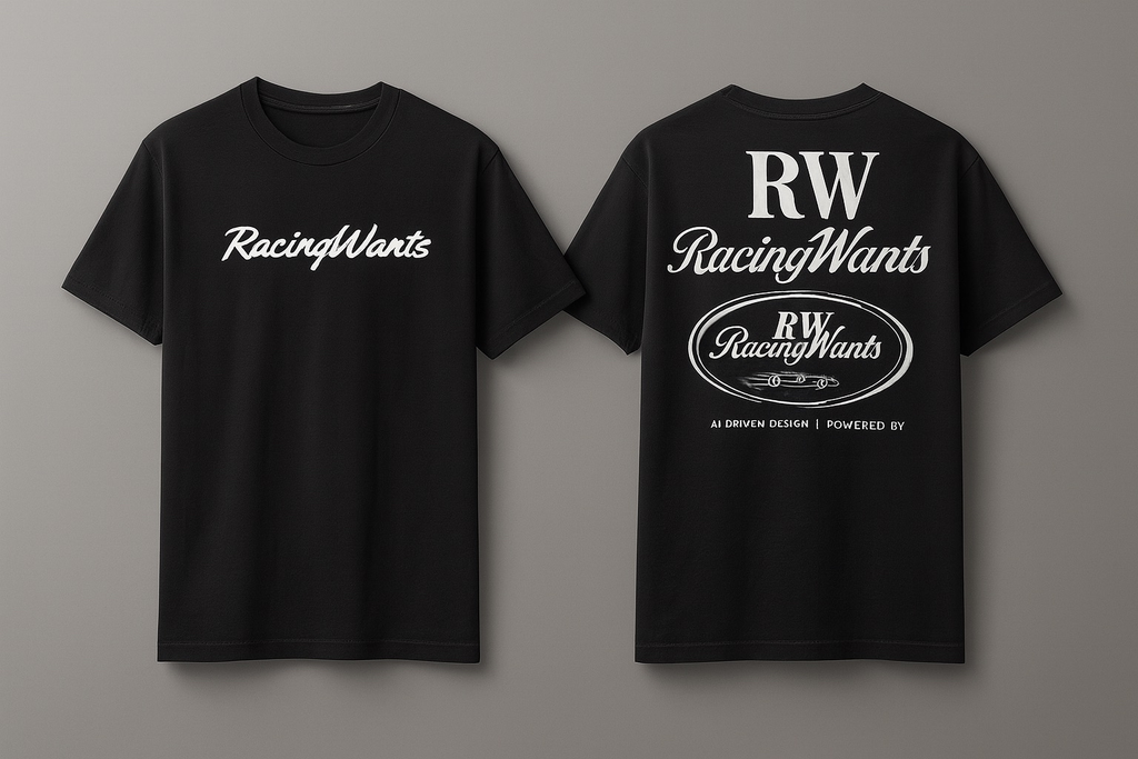 RW “Signature Oval” Tee – Black Edition