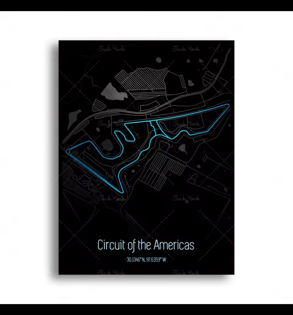 Circuit of the Americas Poster