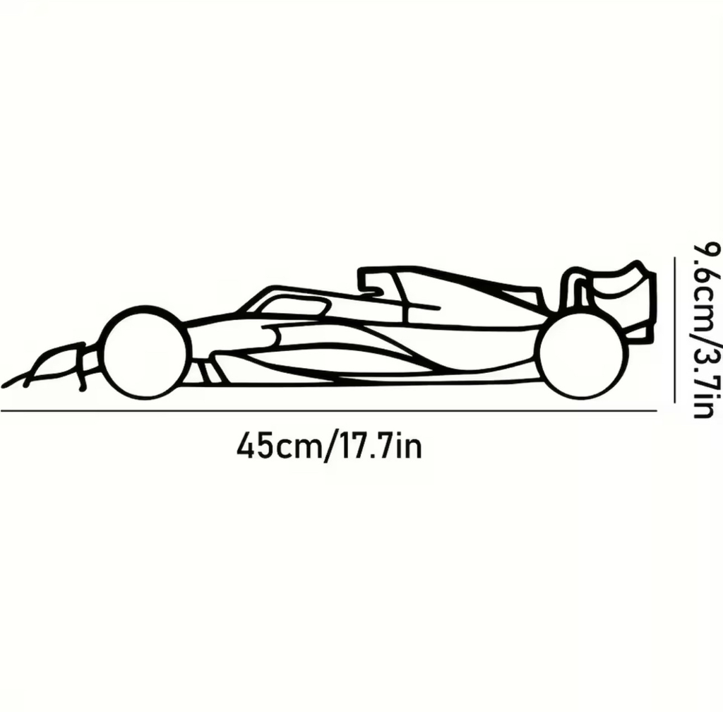 Formula Racer Wall Art