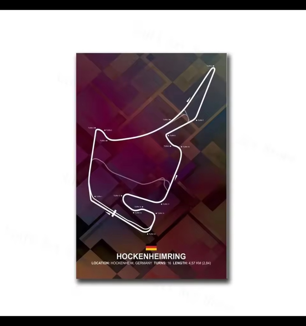 Hockenheimring Poster