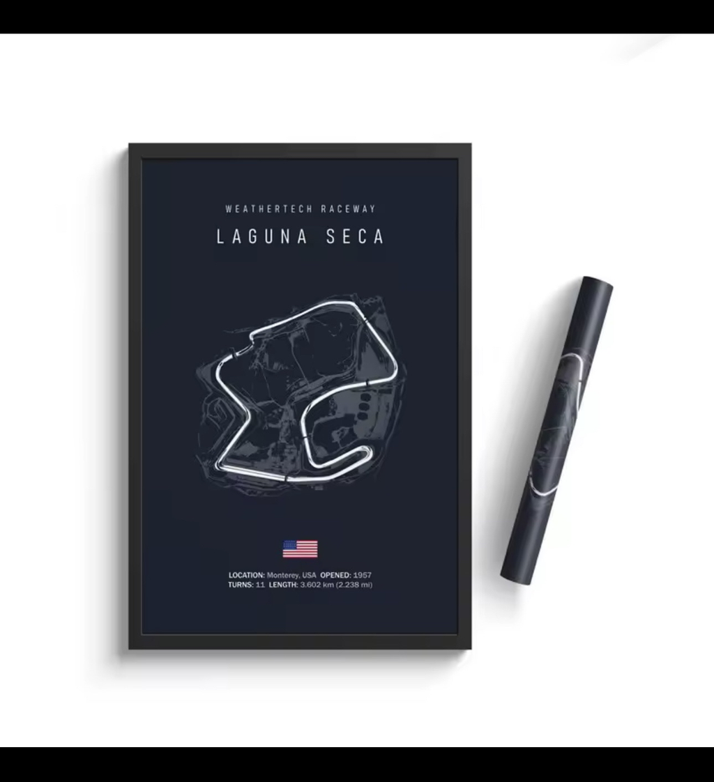 Laguna Seca Poster