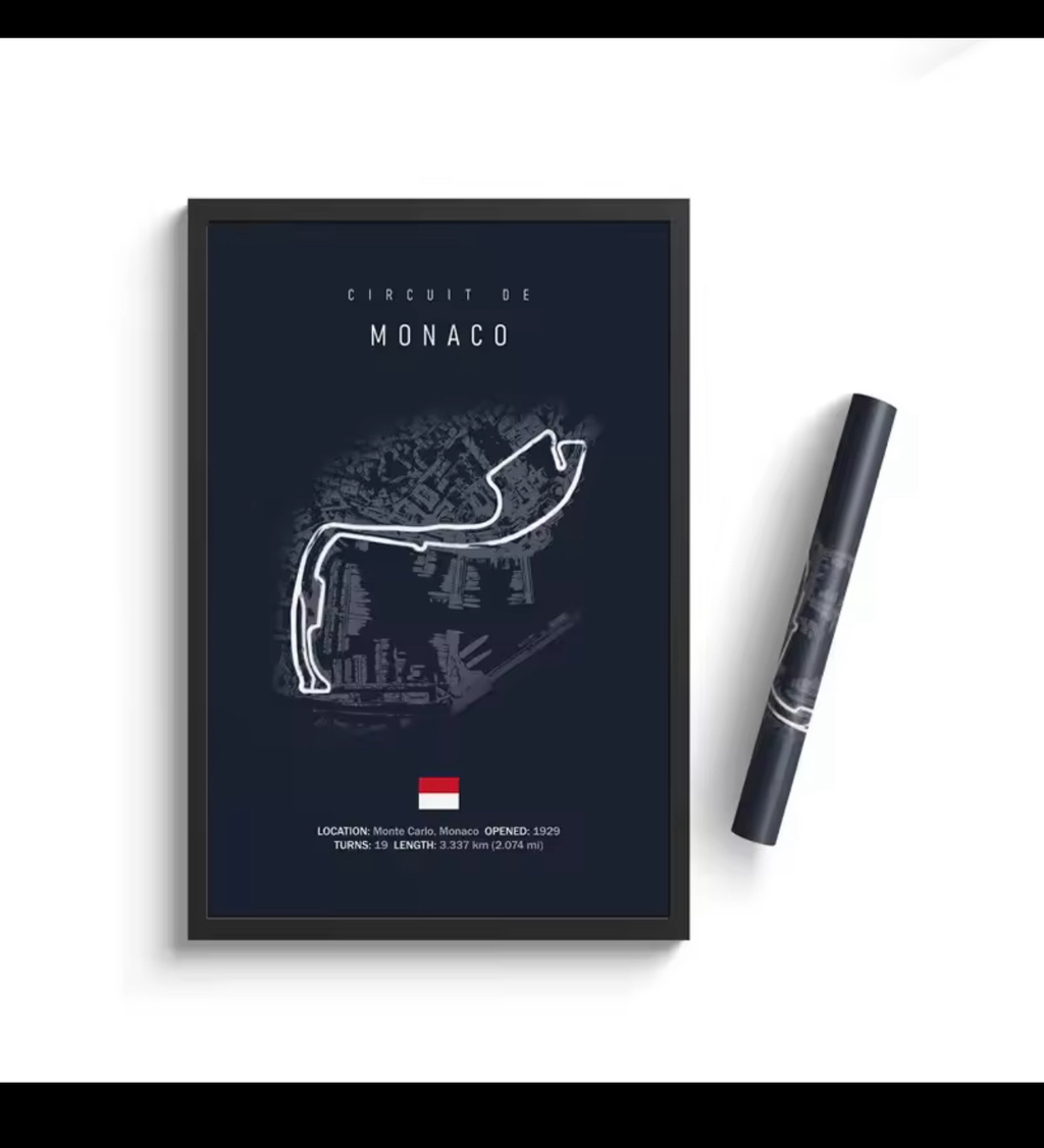 Monaco Poster