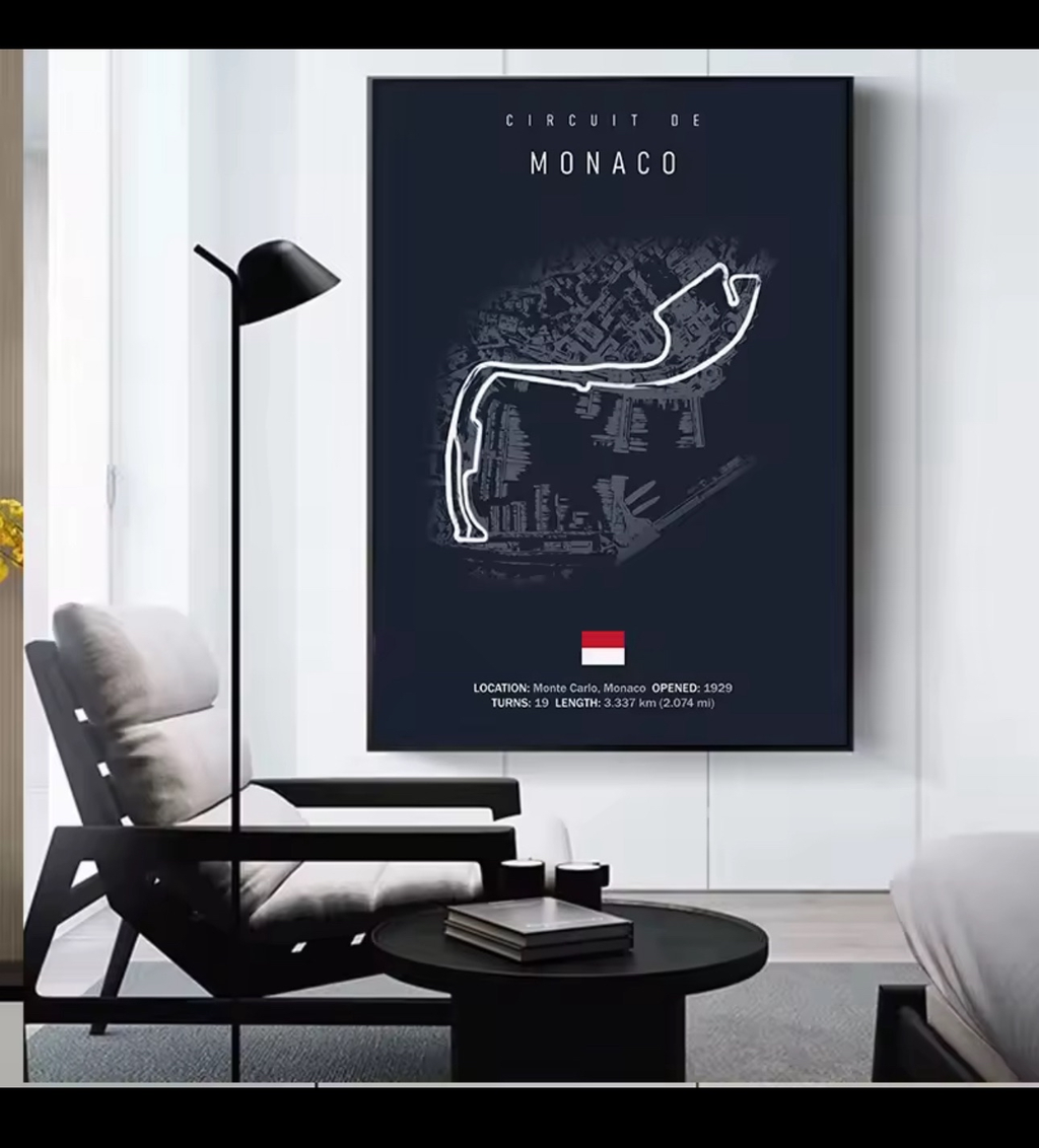 Monaco Poster