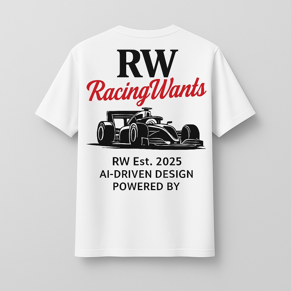RW “Signature Performance” Tee – White Edition