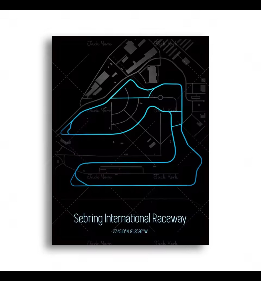 Sebring International Raceway Poster