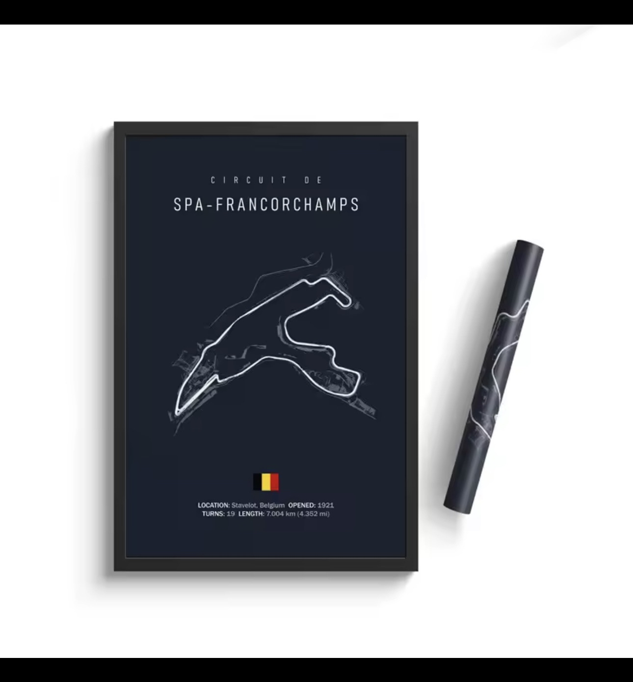 Spa-Francorchamps Poster