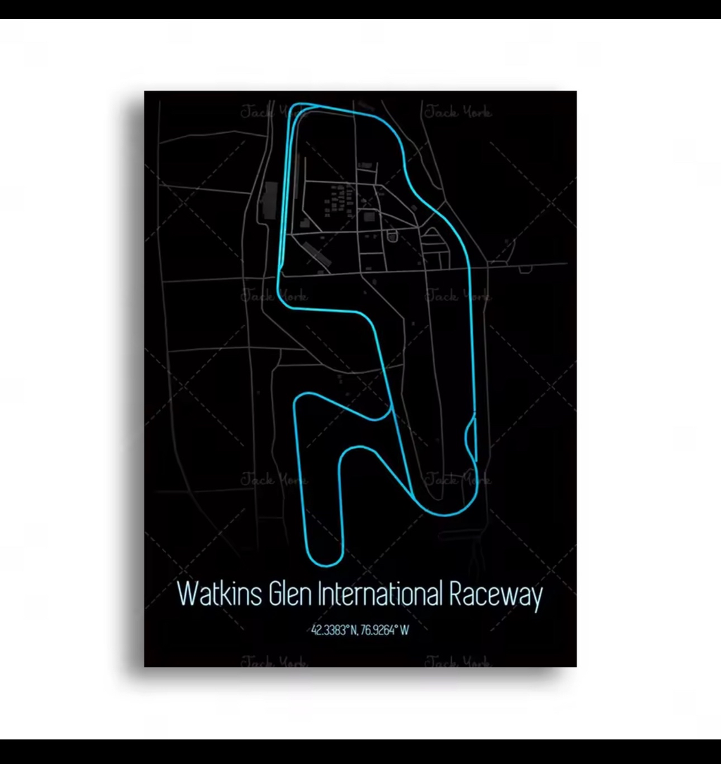 Watkins Glen Poster