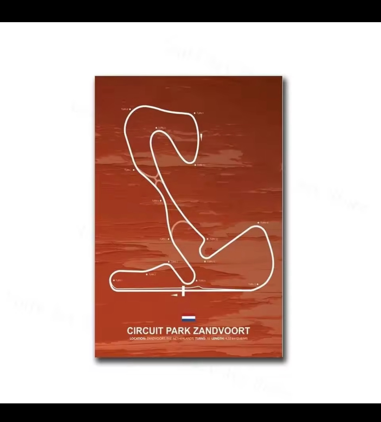 Zandvoort Poster